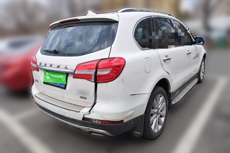 Used Haval H8 2015 2.0T Four-Wheel Drive Luxury Model Rear Right 45 Deg