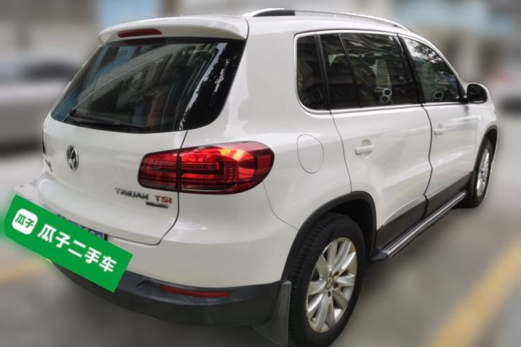 Used Volkswagen Tiguan 2015 2.0 TSI Automatic All-Wheel Drive Luxury Edition Rear Right 45 Deg