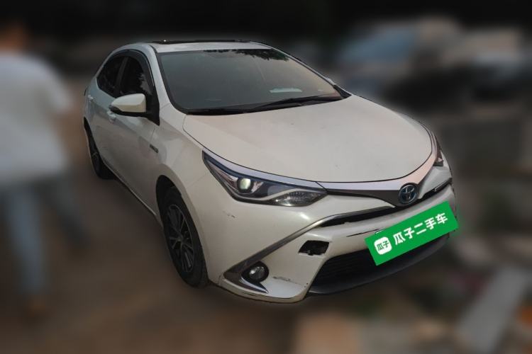 Used Toyota Levin 2016 Dual-Engine 1.8H GS E-CVT Elite Model with Sunroof Front Right 45 Deg
