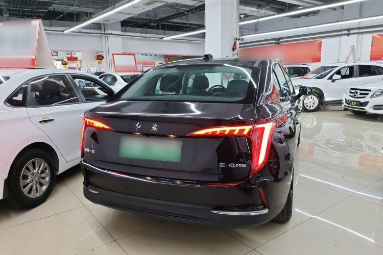 Used Hongqi E-QM5 2021 Charging Version Flagship Edition Rear Right 45 Deg