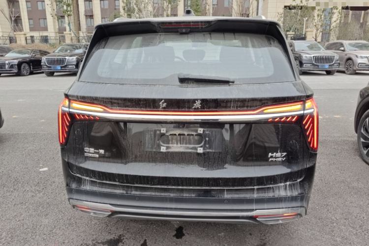 Used Hongqi HS7 PHEV 2024 2.0T PHEV Four-Wheel Drive Flagship Edition 7 Seats Rear