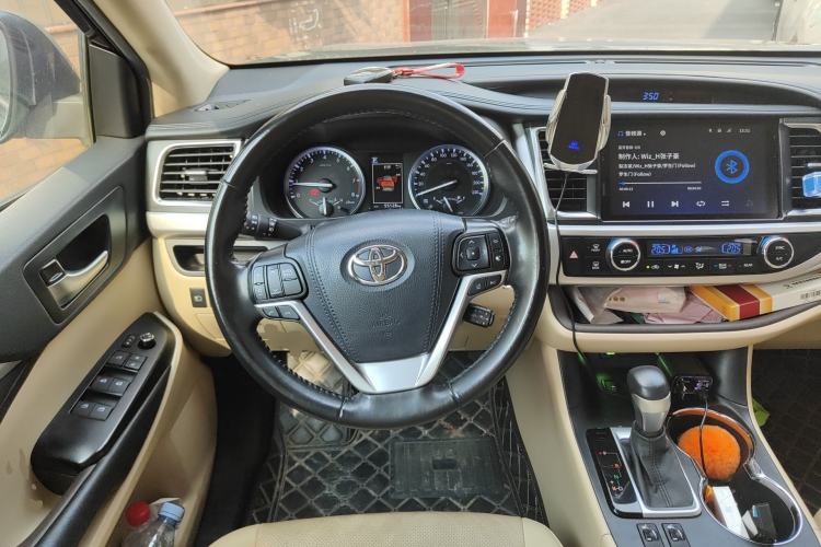 Used Toyota Highlander 2021 2.0T Four-Wheel Drive Luxury Edition 7 Seats Steering Wheel
