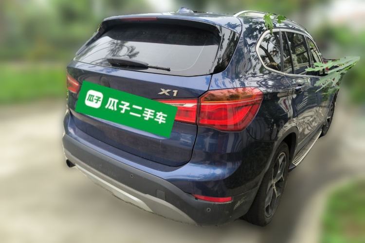 Used BMW X1 2018 sDrive18Li Luxury Model Rear Right 45 Deg