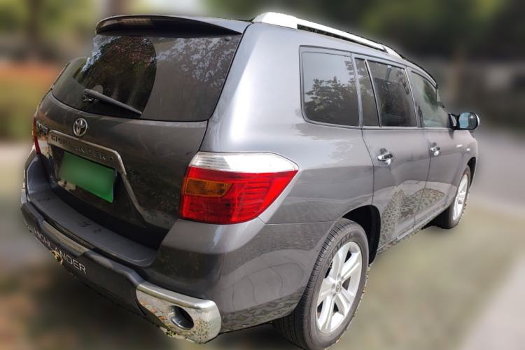 Used Toyota Highlander 2009 2.7L Two-Wheel Drive 7-Seater Supreme Edition Rear Right 45 Deg