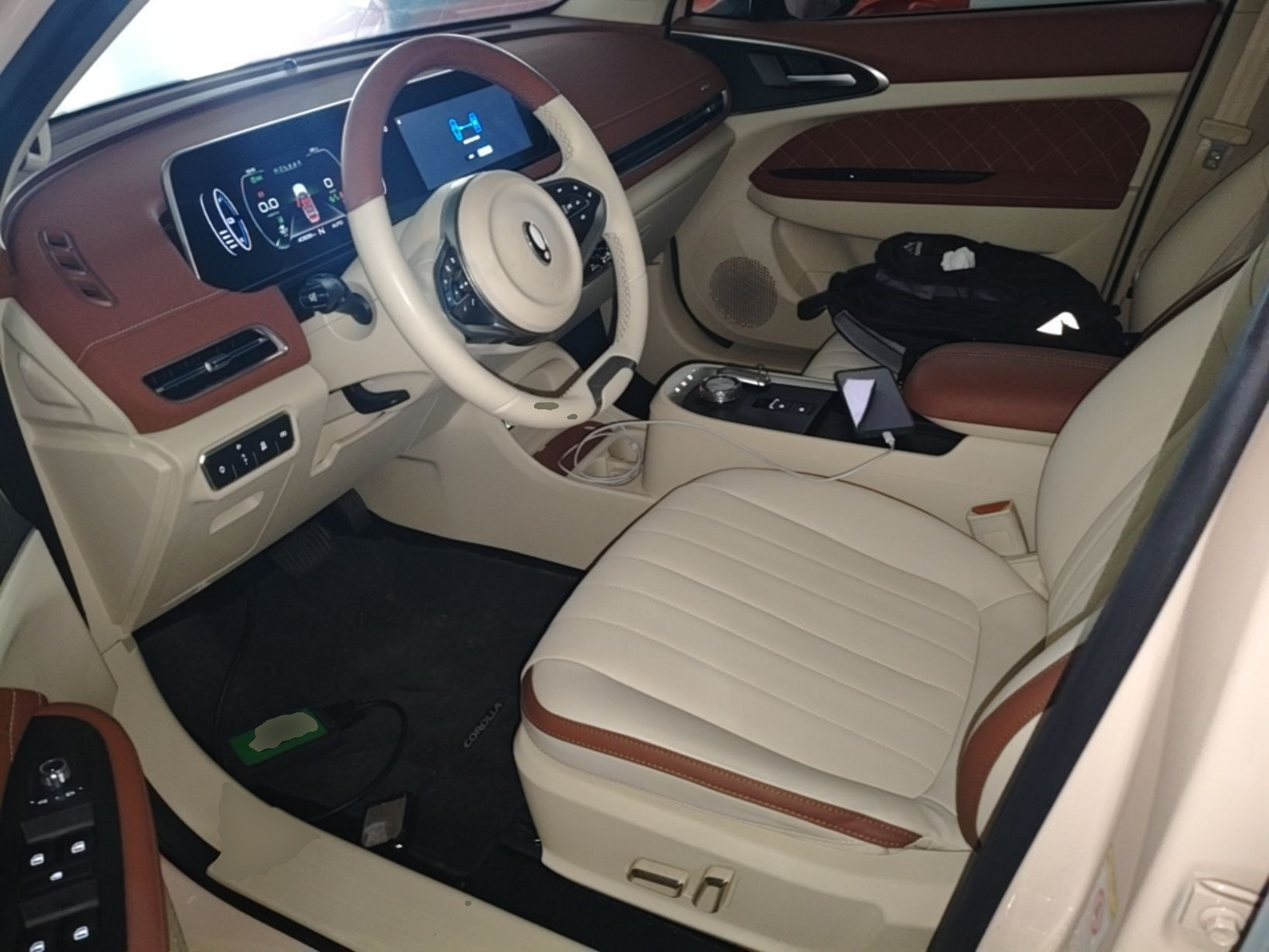 Avant de la voiture