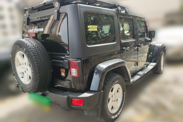 Used Jeep Wrangler 2011 3.8L Sahara Four-Door Edition Rear Right 45 Deg