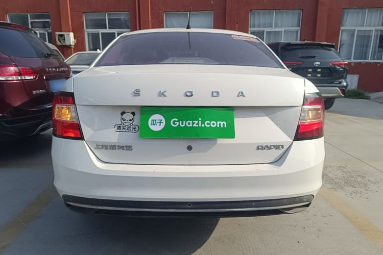 Used Skoda Rapid 2019 1.5L Automatic Comfort Edition China VI Standard Rear
