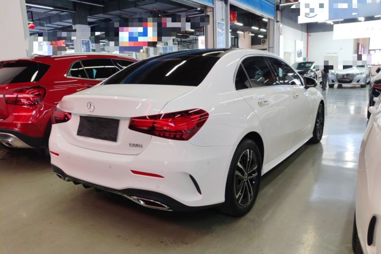 Used Mercedes-Benz A-Class 2023 A 200 L Dynamic Model Rear Right 45 Deg