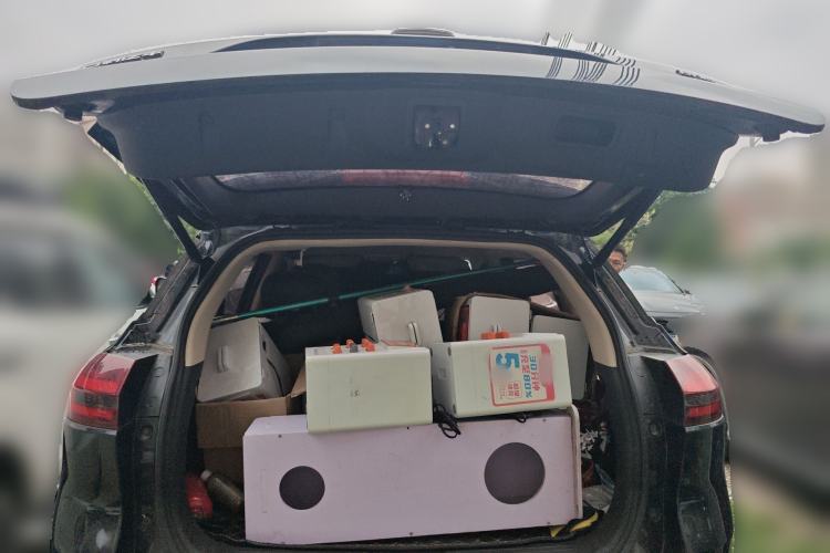 Used Geely Auto Emgrand X7 Sport 2018 1.8TD Automatic Two-Wheel Drive Smart 4G Connected Version Trunk