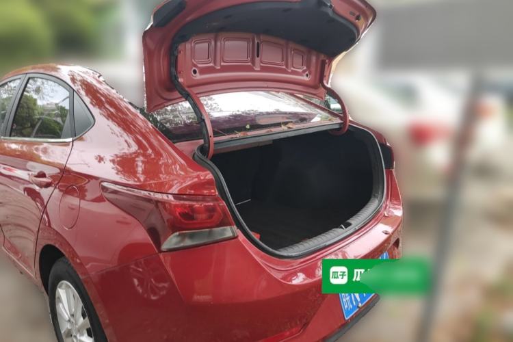 Used Hyundai Verna (new generation) 2016 1.4L Manual Cool Edition GLS Trunk