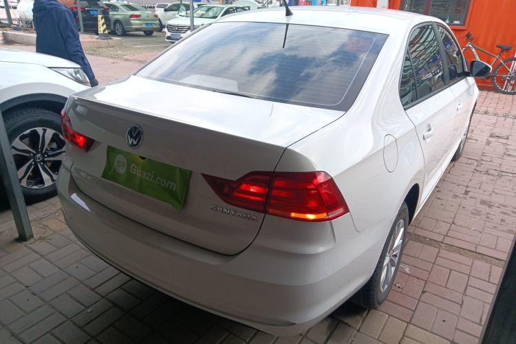 Used Volkswagen Santana 2018 1.5L Manual Fashion Edition Rear Right 45 Deg