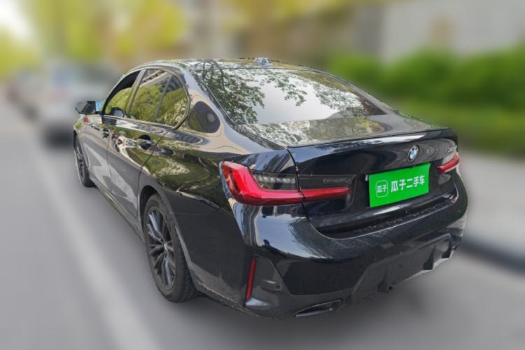 Used BMW 3 Series 2023 325i M Sport Night Edition Package Rear Left 45 Deg