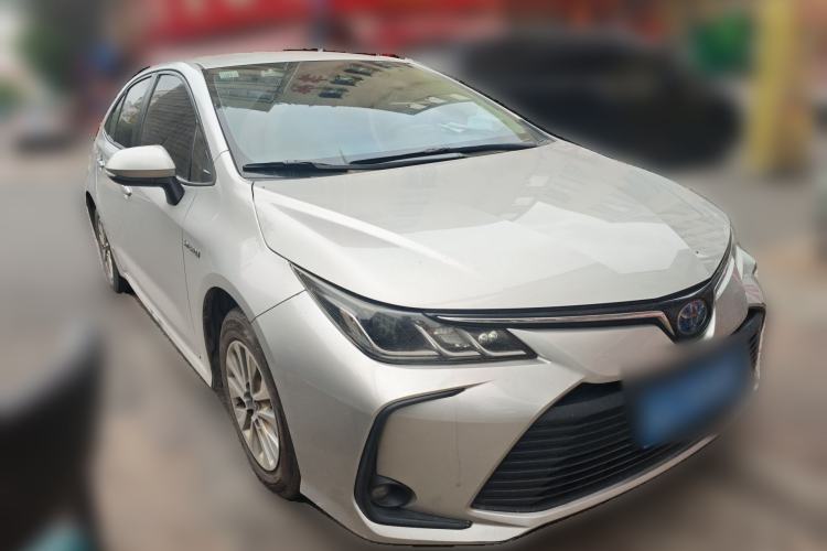 Used Toyota Corolla 2021 Dual-Engine 1.8L E-CVT Pioneer Edition Front Right 45 Deg