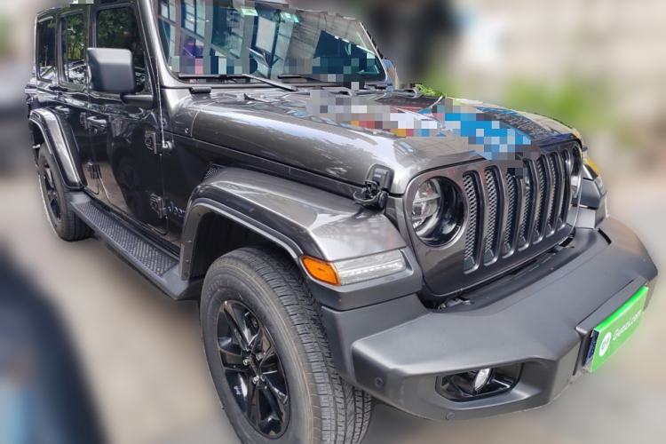 Used Jeep Wrangler 2022 2.0T High Altitude Four-Door Edition Front Right 45 Deg