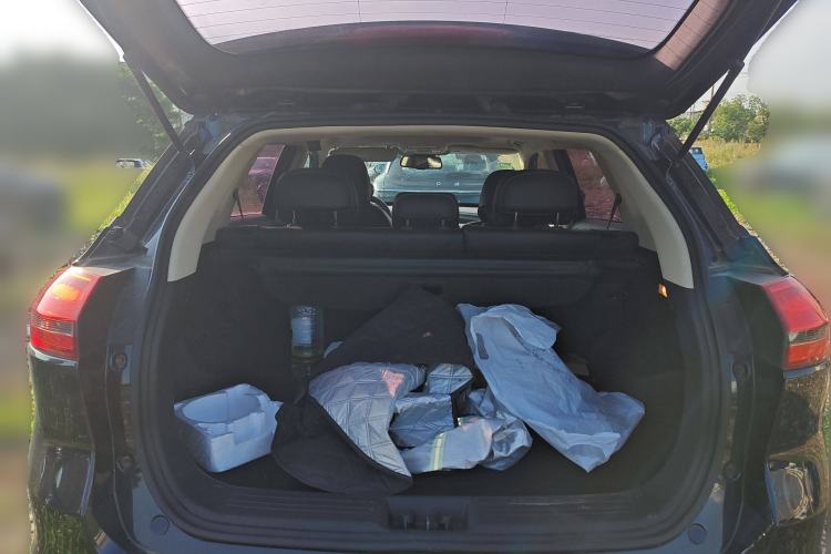 Used Geely Auto Emgrand X7 Sport 2016 1.8TD Automatic All-Wheel Drive Smart Version Trunk