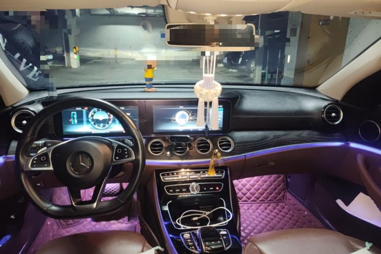 Used Mercedes-Benz E-Class 2016 E 300 L Sporty and Stylish Model Center Console