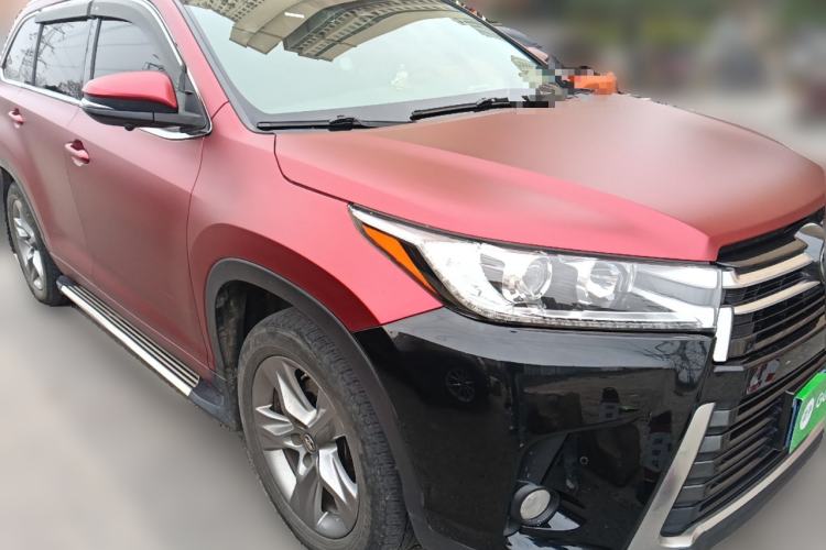 Used Toyota Highlander 2018 2.0T Four-Wheel Drive Prestige Version 7 Seats China VI Standard
