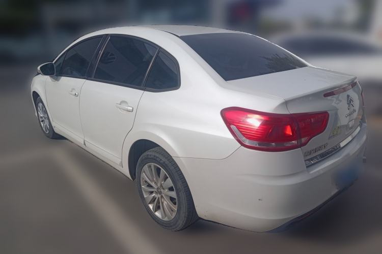 Used Citroen C-Quatre 2013 Sedan 1.6L Automatic Prestige Model Rear Left 45 Deg