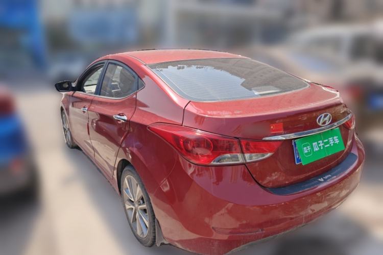 Used Hyundai Elantra (5th Generation / Langdong) 2015 1.6L Automatic Leading Model Rear Left 45 Deg