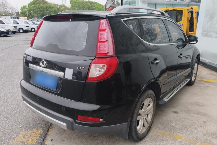 Used Geely Auto GX7 2015 Classic Edition 1.8L Manual Elite Model China V Standard Rear Right 45 Deg