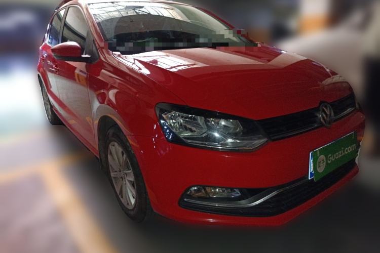 Used Volkswagen Polo 2014 1.6L Automatic Comfort Edition Front Right 45 Deg