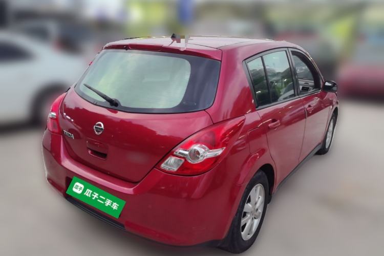 Used Nissan Tiida 2008 1.6L Automatic Smart Version Rear Right 45 Deg