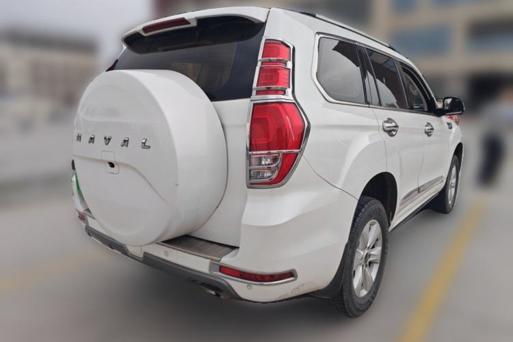 Used Haval H9 2020 2.0T Gasoline 4x4 Luxury 7-Seater Rear Right 45 Deg
