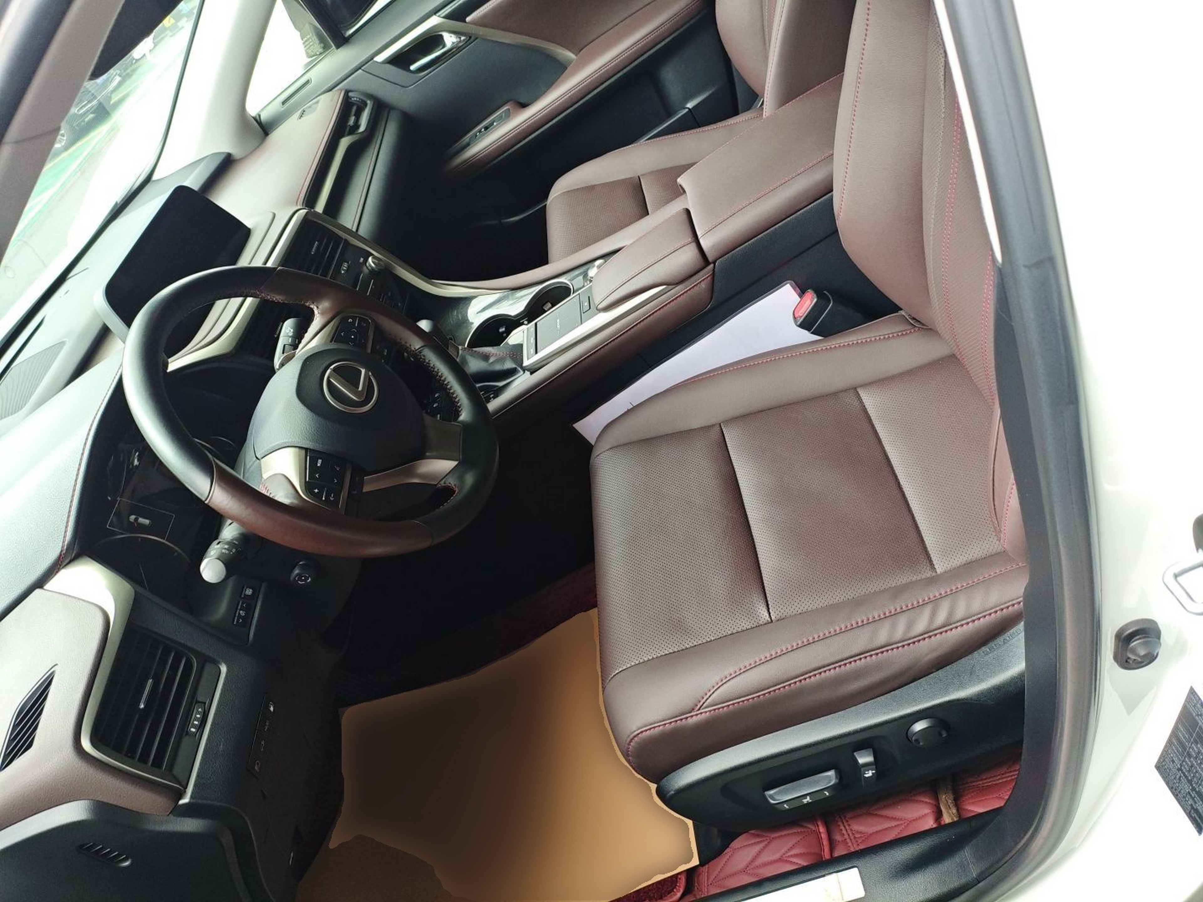 Avant de la voiture
