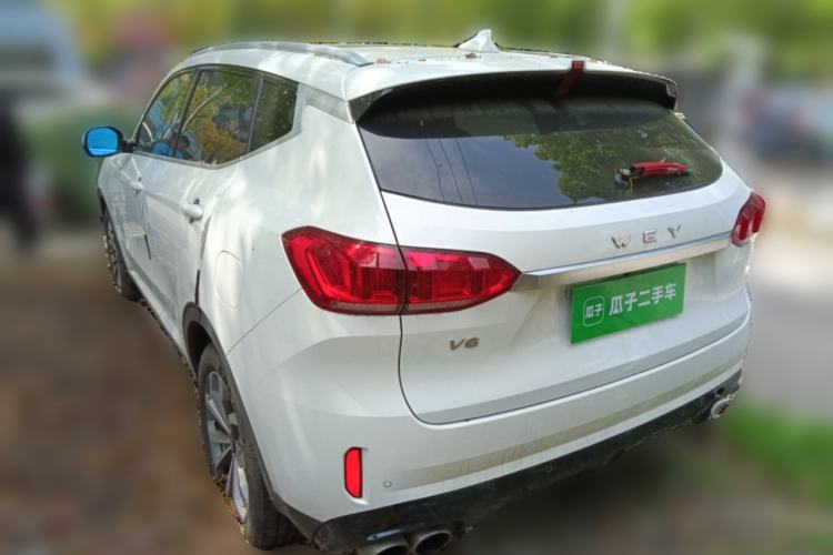 Used Wey VV6 2018 2.0T Two-Wheel-Drive Ultra-Luxury Version China V Standard Rear Left 45 Deg