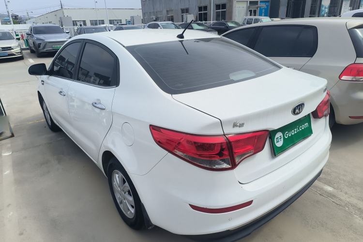 Used Kia K2 2015 Sedan 1.4L MT GLS Rear Left 45 Deg