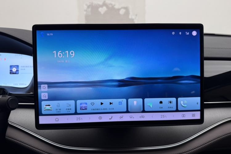 Used BYD Tang New Energy 2025 Intelligent Driving Version DM-i 115KM Prestige Edition Audio And AC Panel