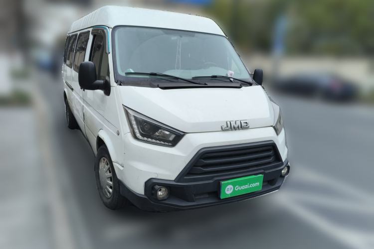 Used JMC Transit 2019 2.8T Commercial Version Intelligent Automatic Transmission Short Wheelbase Mid-Roof Design 6 Seats China VI Emission Standard – JX493
