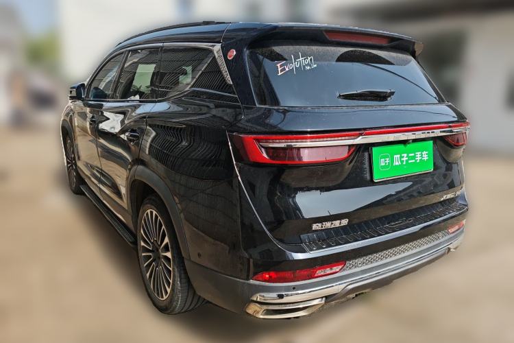 Used JETOUR X90 2022 Zilong 2.0T DCT Wushen Edition 7-Seater Rear Left 45 Deg