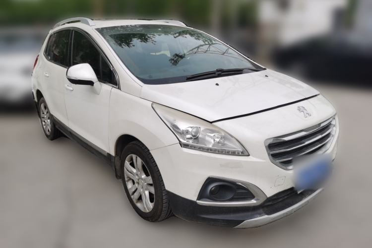 Used Peugeot 3008 2015 2.0L Automatic Trend Edition Front Right 45 Deg