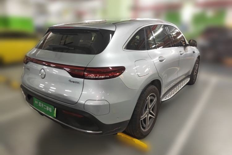 Used Mercedes-Benz EQC 2022 EQC 400 4MATIC Rear Right 45 Deg