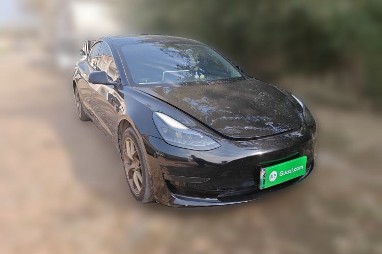 Used Tesla Model 3 2022 Rear-Wheel-Drive Version Front Right 45 Deg