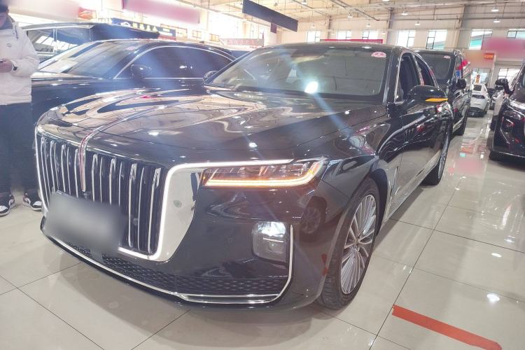 Used Hongqi H9 2020 2.0T Smart Connect Flagship Edition Front Left 45 Deg