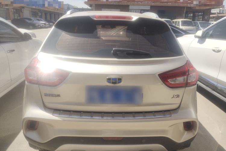 Used Geely Auto Vision X3 2017 1.5L Manual Luxury Model Rear