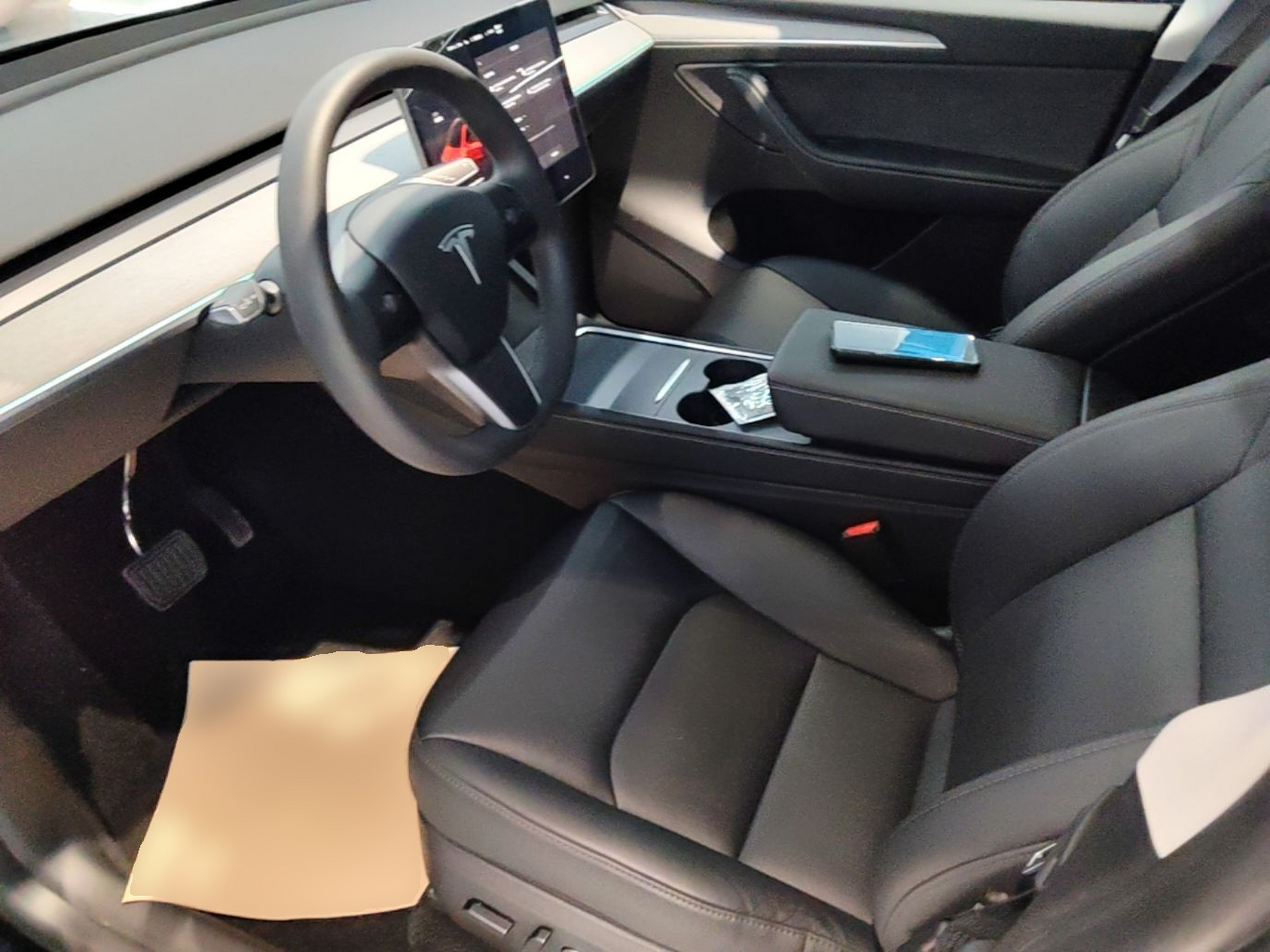 Vordere Reihe im Auto