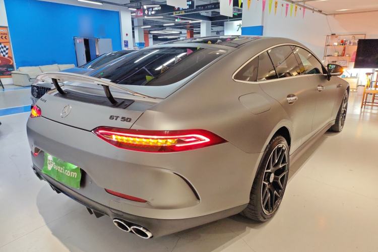 Used Mercedes-Benz AMG GT 2020 AMG GT 50 Four-Door Coupe Rear Right 45 Deg