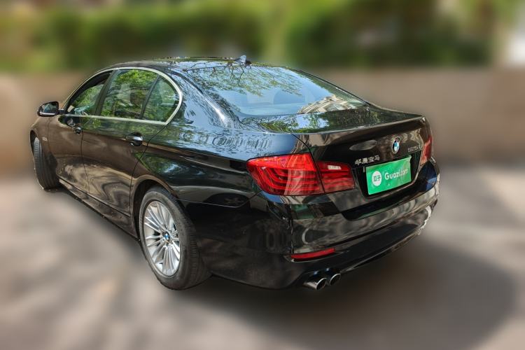 Used BMW 5 Series 2014 525Li Leading Model Rear Left 45 Deg