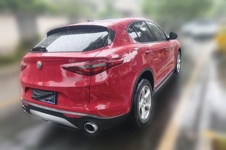 Used Alfa Romeo Stelvio 2017 2.0T 200HP Elite Edition Rear Right 45 Deg