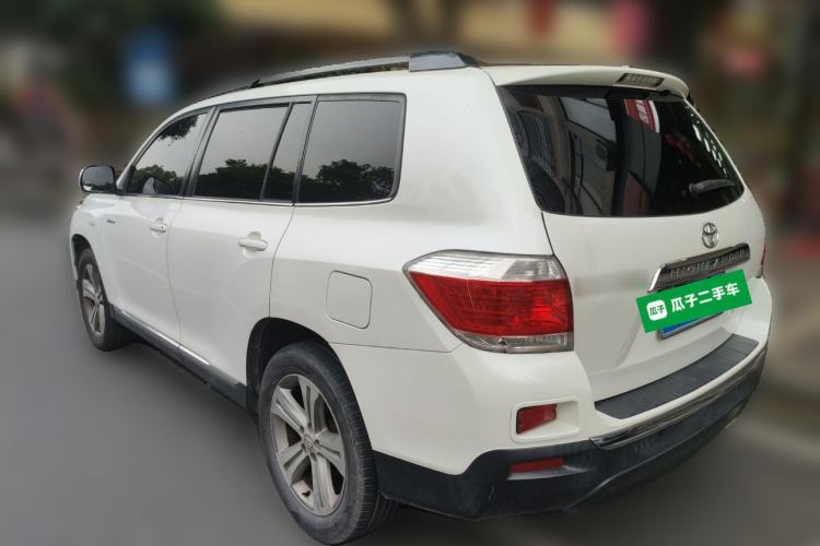 Used Toyota Highlander 2012 2.7L Two-Wheel Drive 7-Seater Luxury Edition Rear Left 45 Deg