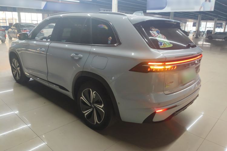Used Geely Auto Monjaro L Extended Range Electric Version 2022 1.5T DHT Range-Extending Electric Flagship Edition Rear Left 45 Deg