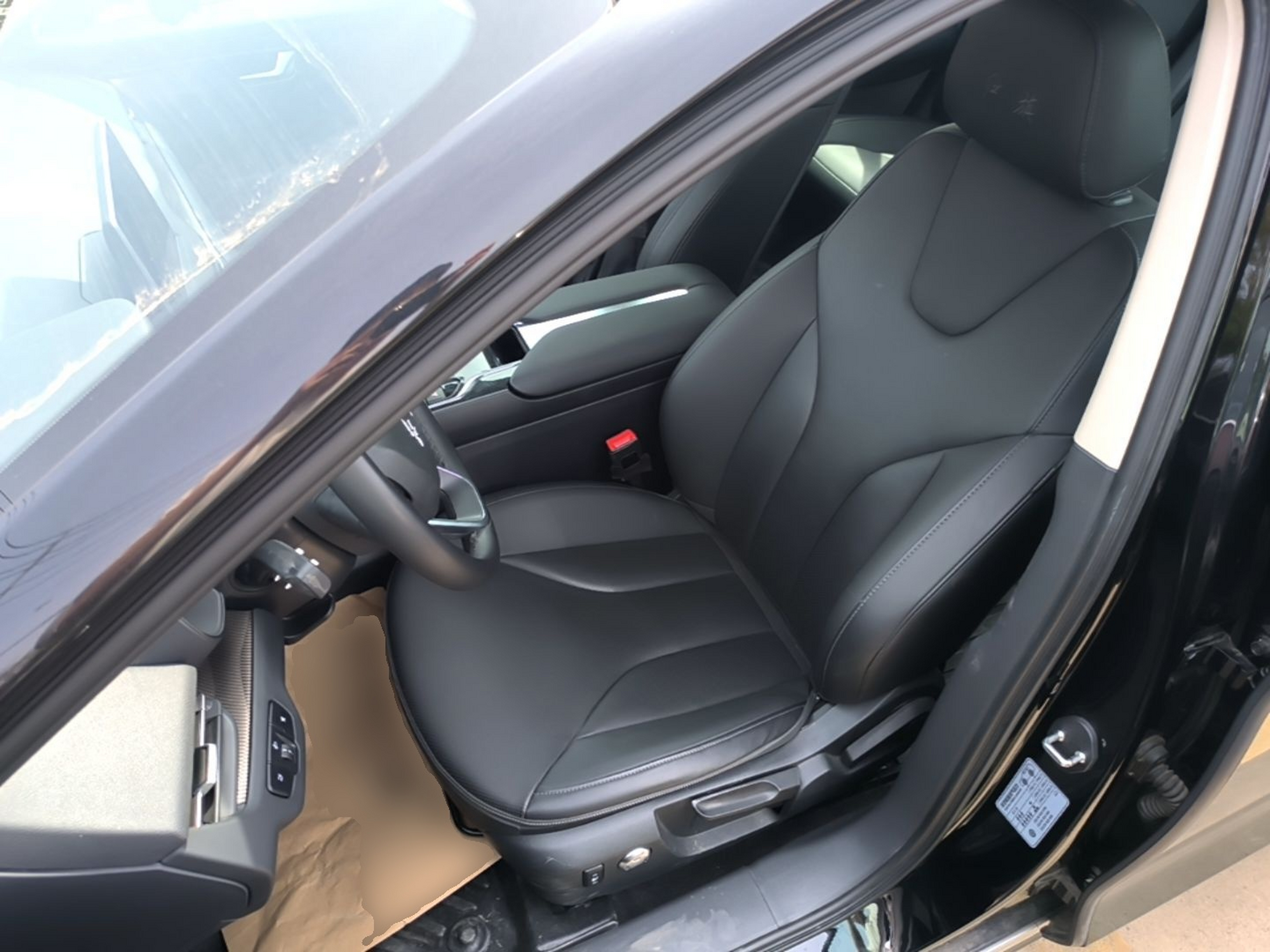 Avant de la voiture