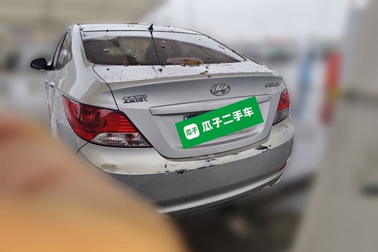 Used Hyundai Verna (older generation) 2010 Sedan 1.4L Manual Comfort GS Rear