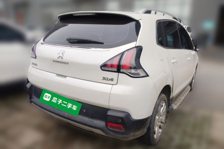 Used Peugeot 3008 2016 2.0L Automatic Classic Edition Rear Right 45 Deg