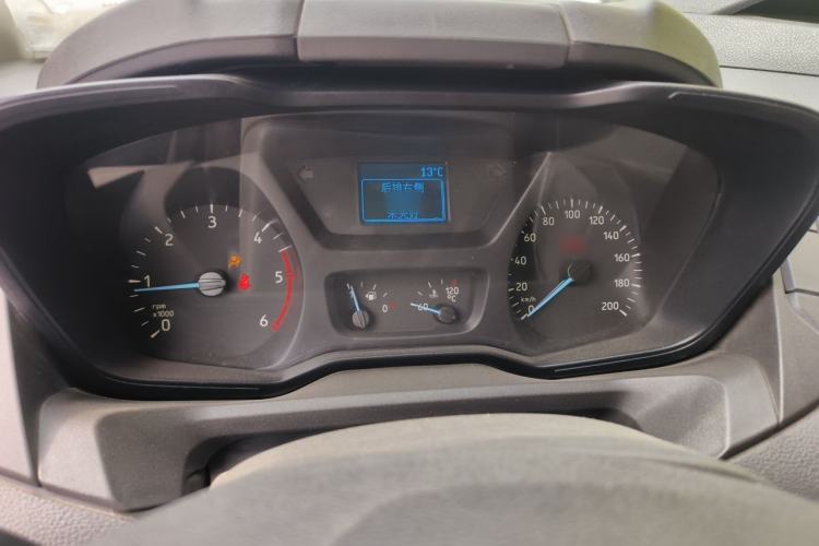 Used Ford Transit 2019 2.0T Diesel Multi-Purpose Commercial Vehicle Mid-Drive Mid-Roof 6-Seater China VI Standard