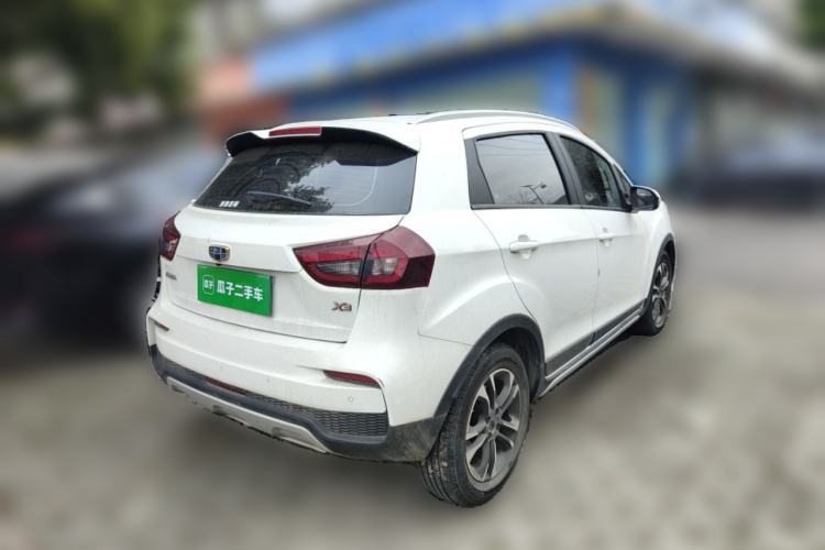 Used Geely Auto Vision X3 2019 Upgraded Model 1.5L CVT Elite Version Rear Right 45 Deg