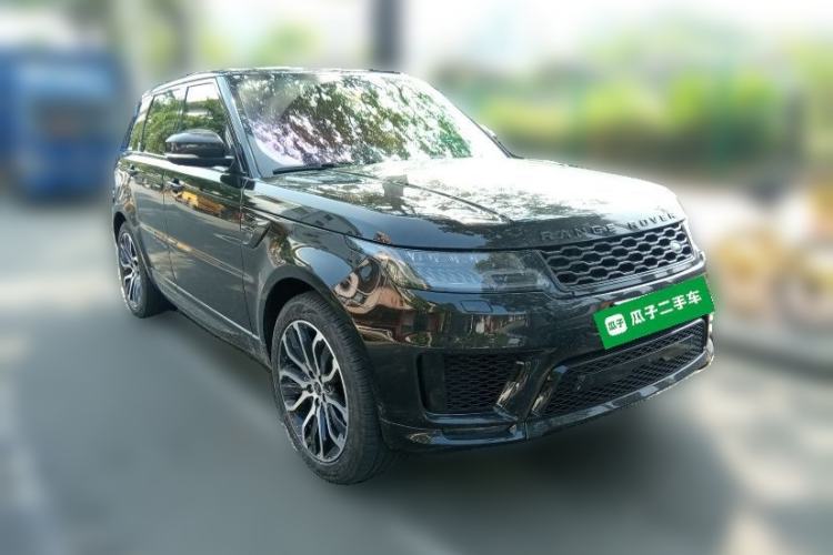 Used Land Rover Range Sport 2022 3.0 L6 YAO Black Edition Front Right 45 Deg